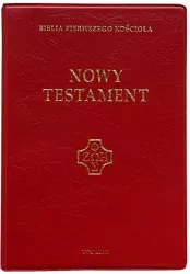 Biblia Pierwszego Kościoła. Nowy Testament. Wydanie kieszonkowe. Burgundowa