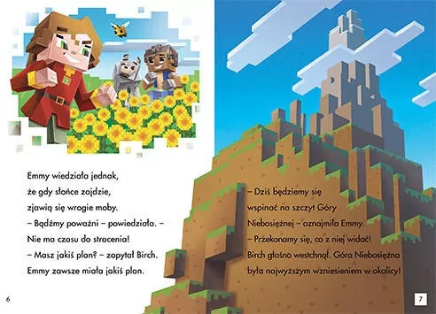 Górskie wyzwanie. Minecraft. Tryb czytania - tantis.pl