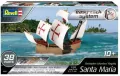Revell. Model do sklejania 05660 1/350 Statek Santa Maria (easy klick) - tantis.pl