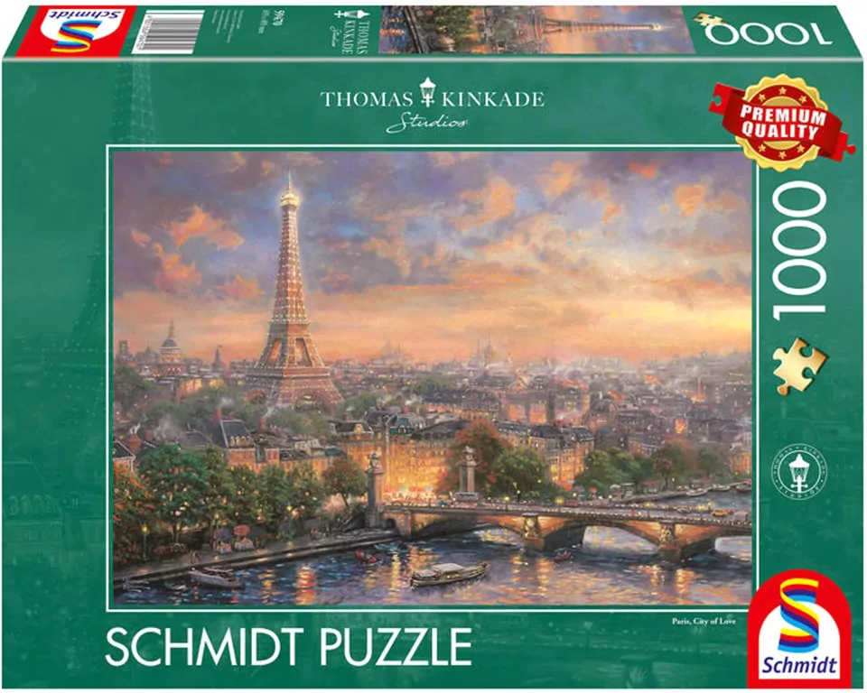 Puzzle PQ 1000 Paryż - miasto miłości G3 - tantis.pl