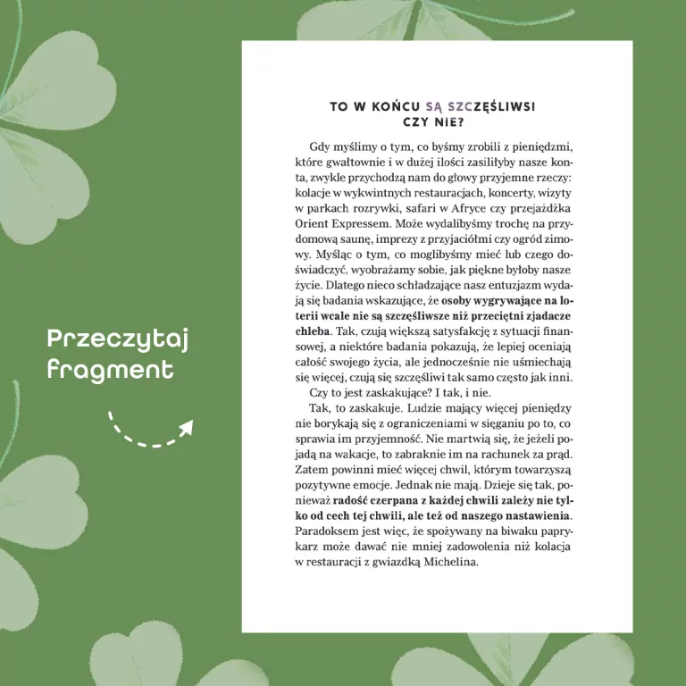 Życzę szczęścia! Paradoksy, dzięki którym zastanowisz się, co w życiu ważne i pożądane - tantis.pl