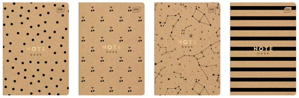 Zeszyt HS Kraft. A5/32K kratka. 10 sztuk - tantis.pl