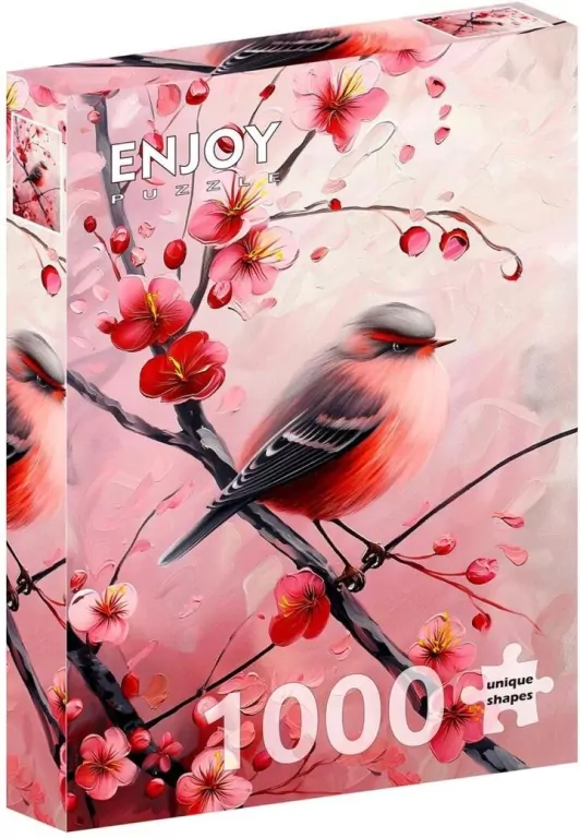 Puzzle 1000 Czerwony brzuszek - tantis.pl