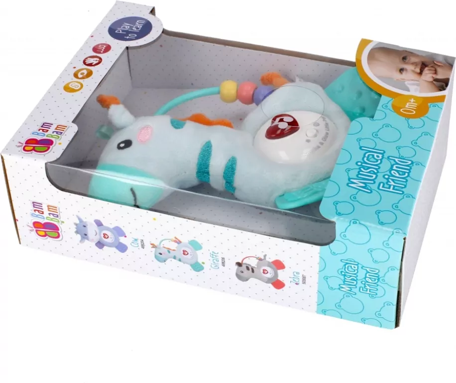 Muzyczna Żyrafka gryzak. Bam Bam - tantis.pl