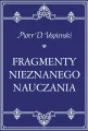 Fragmenty nieznanego nauczania - tantis.pl