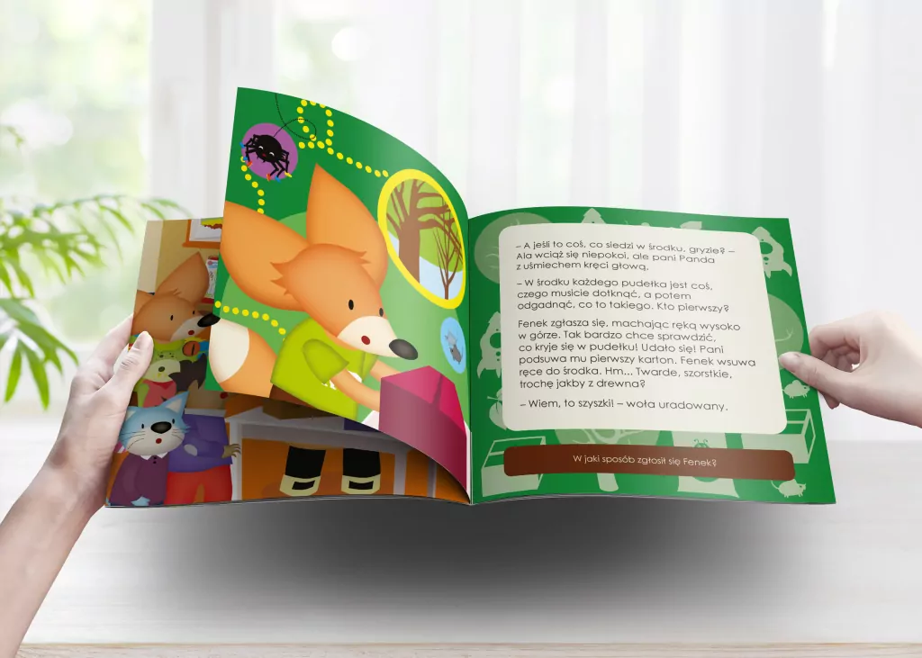 Dotyk. Zmysły. Przygody Fenka - tantis.pl