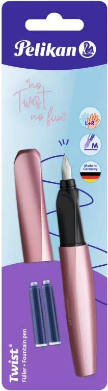 Pióro wieczne. Twist P457 M. Girly rose - tantis.pl