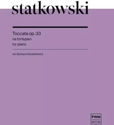 Toccata op. 33 nuty na fortepian - tantis.pl