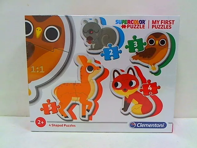 Clementoni. Moje Pierwsze Puzzle. Forest animals - tantis.pl