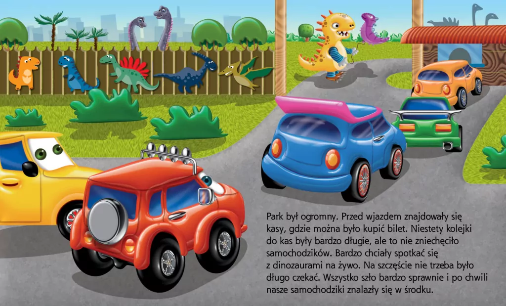 Dinozaury. Samochodzik Franek - tantis.pl