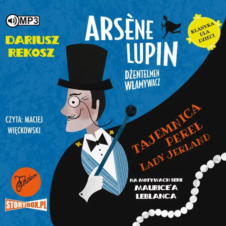 Tajemnica pereł Lady Jerland. Arsene Lupin dżentelmen włamywacz. Tom 1 CD MP3 - tantis.pl