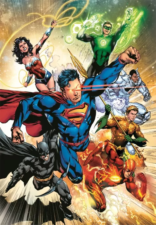 Puzzle 500 Compact Dc Comics Justice League - tantis.pl