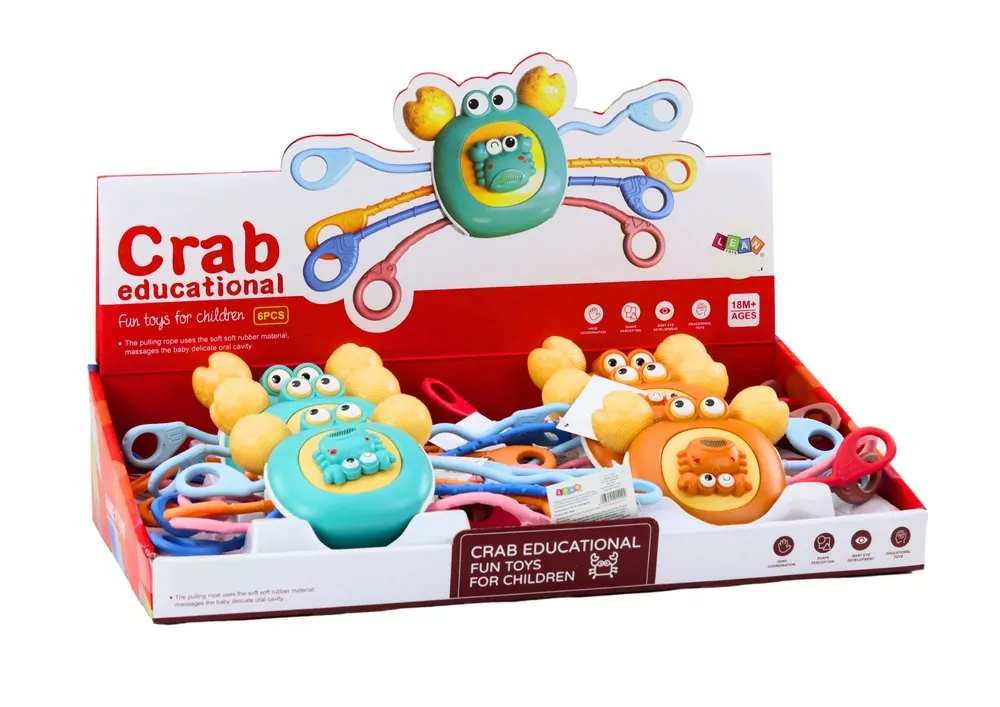 Krab sensoryczny interaktywny, mix - tantis.pl