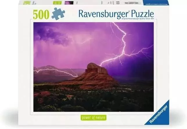 Puzzle 500. Różowa burza - tantis.pl