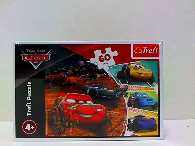 Puzzle 60. Auta. Zygzak McQueen z przyjaciółmi - tantis.pl