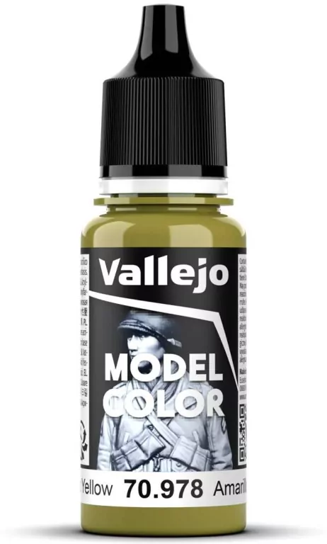 Vallejo: 70.978 - Model Color - Dark Yellow (18 ml) - tantis.pl