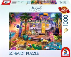 Puzzle PQ 1000 Jeff Haynie Mobilny domek na plaży