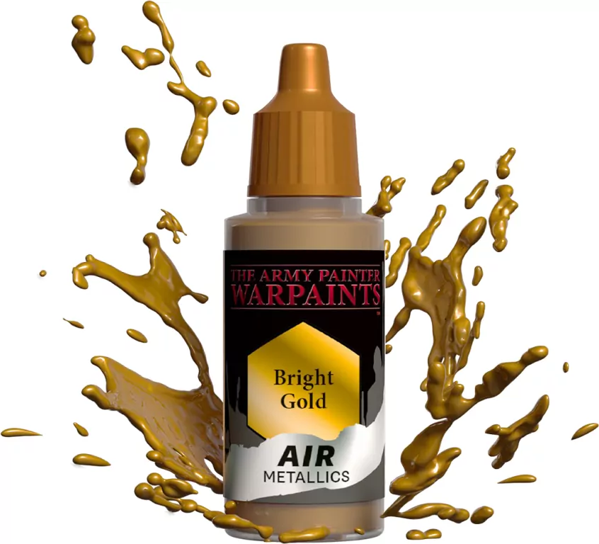 The Army Painter: Warpaints Air Metallics - Bright Gold - tantis.pl