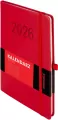 Kalendarz 2026 A5 Memofix TDW czerwony - tantis.pl