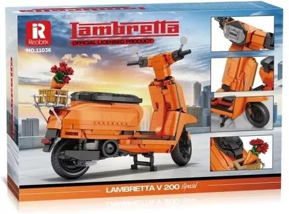 Klocki Lambretta V200 Orange 1169el - tantis.pl