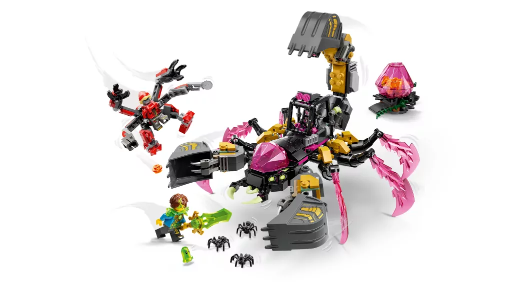 LEGO®. DREAMZZZ Koszmarna skorpionowa koparka. 71513 - tantis.pl