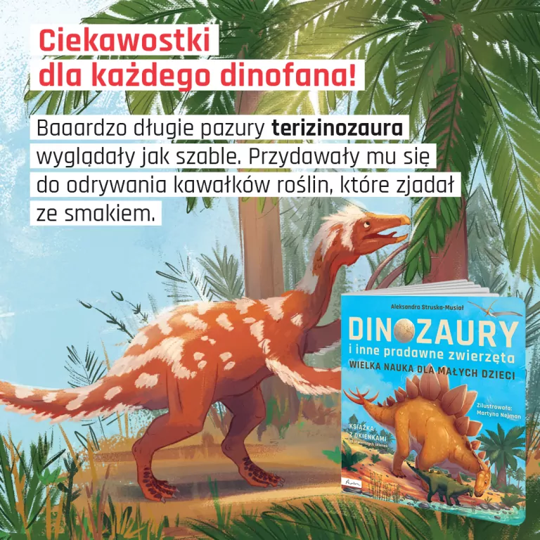 Dinozaury i inne pradawne zwierzęta. Wielka nauka dla małych dzieci - tantis.pl