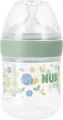 NUK. For Nature. Butelka 150ml. 3 miesiące. Zielona- łąka - tantis.pl