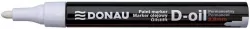 Marker olejowy D-Oil, okrągły 2,8mm biały