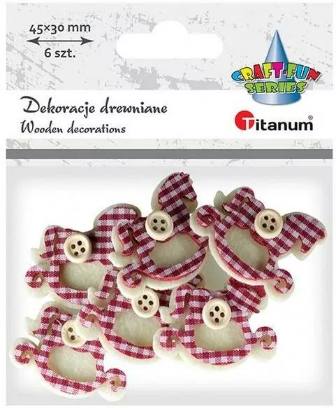 Filcowe koniki na biegunach 3D - tantis.pl