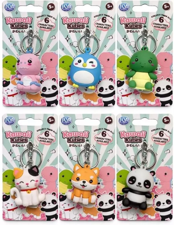 Brelok Kawaii Kuties mix - tantis.pl
