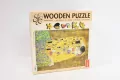Trefl. Puzzle drewniane 200. Pocałunek Gustav Klimt - tantis.pl