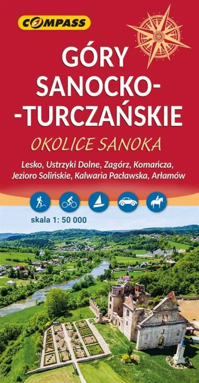 Mapa - Góry Sanocko-Turczańskie 1:50 000 - tantis.pl