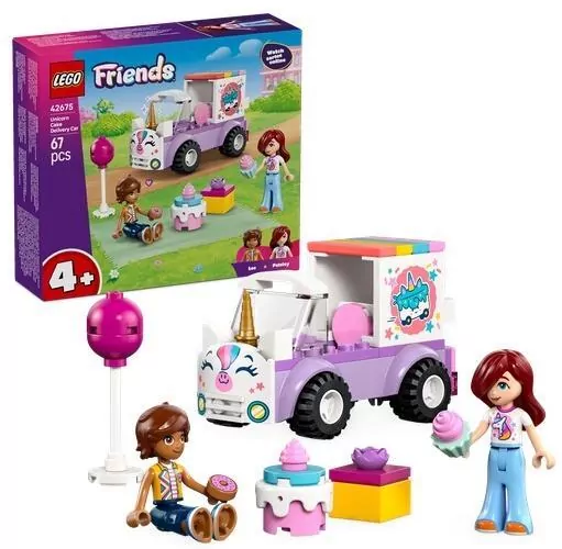 LEGO® Friends . Jednorożcowa dostawa tortu 42675 - tantis.pl