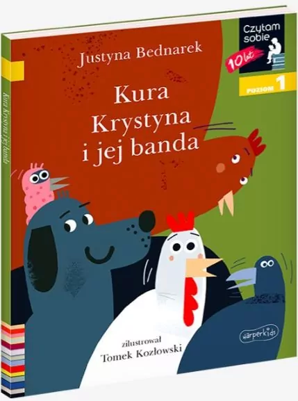 Kura Krystyna i jej banda. Czytam sobie. Poziom 1 - tantis.pl