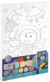 Malowanie po numerach + farbki Astronauta - tantis.pl