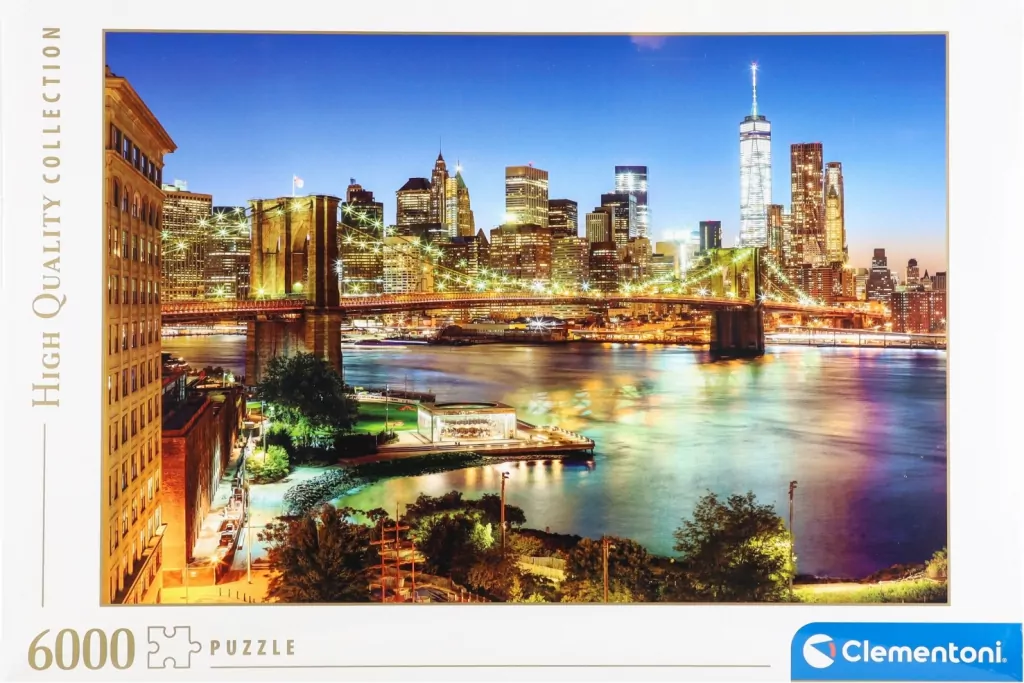 Puzzle 6000 HQ Brooklyn Bridge Lights - tantis.pl