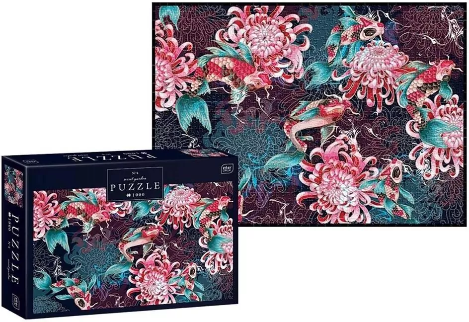 Interdruk. Puzzle 1000. Secret Garden 4 - tantis.pl