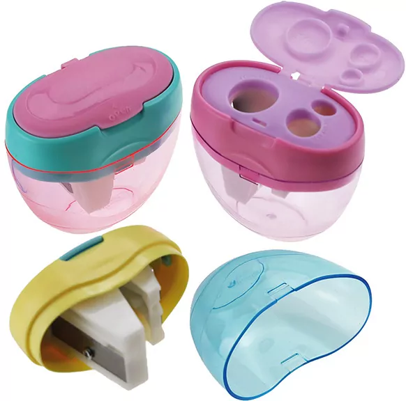 Temperówka plastikowa potrójna mix - tantis.pl