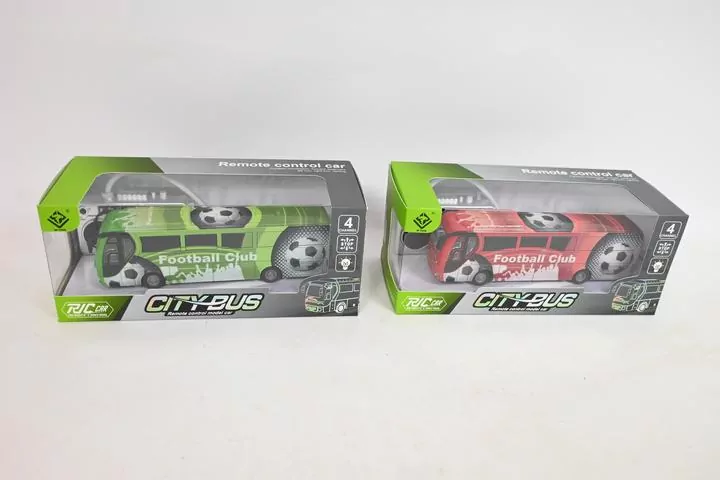 Autobus piłkarski R/C czerwony - tantis.pl