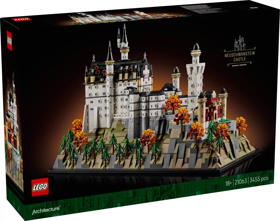 LEGO® Zamek Neuschwanstein 21063 - tantis.pl