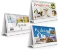 Kalendarz 2027 biurkowy ze zdjęciami 19,5x11cm MIX - tantis.pl