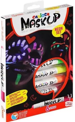 Kredki do twarzy MaskUp Neon 6 kolorów