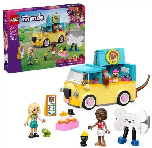 LEGO® Freinds. Furgonetka z akcesoriami 42678 - tantis.pl