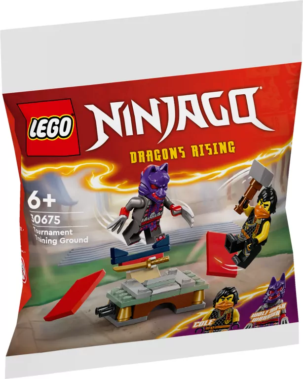 LEGO® Ninjago. Turniejowy teren szkoleniowy 30675 - tantis.pl