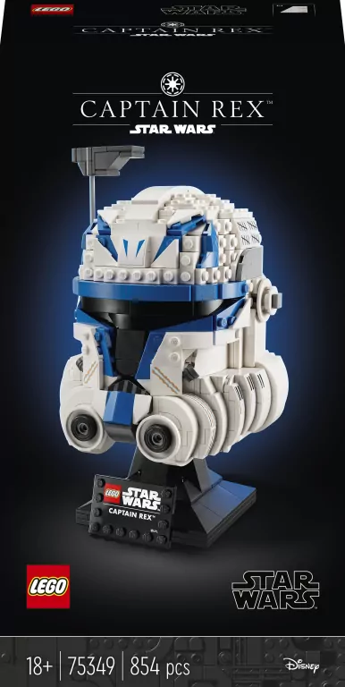 LEGO® Star Wars™. Hełm kapitana Rexa™. 75349 - tantis.pl