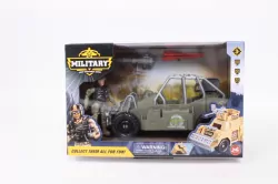 Pojazd wojskowy+żołnierz F14-6A 12134
