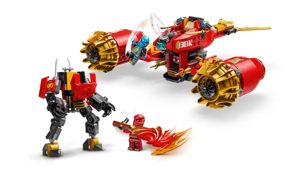 LEGO® Ninjago. Burzowy jeździec-mech Kaia 71830 - tantis.pl