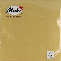 SERWETKA PAP 3W 330X330 ZLO 5400 PM OP