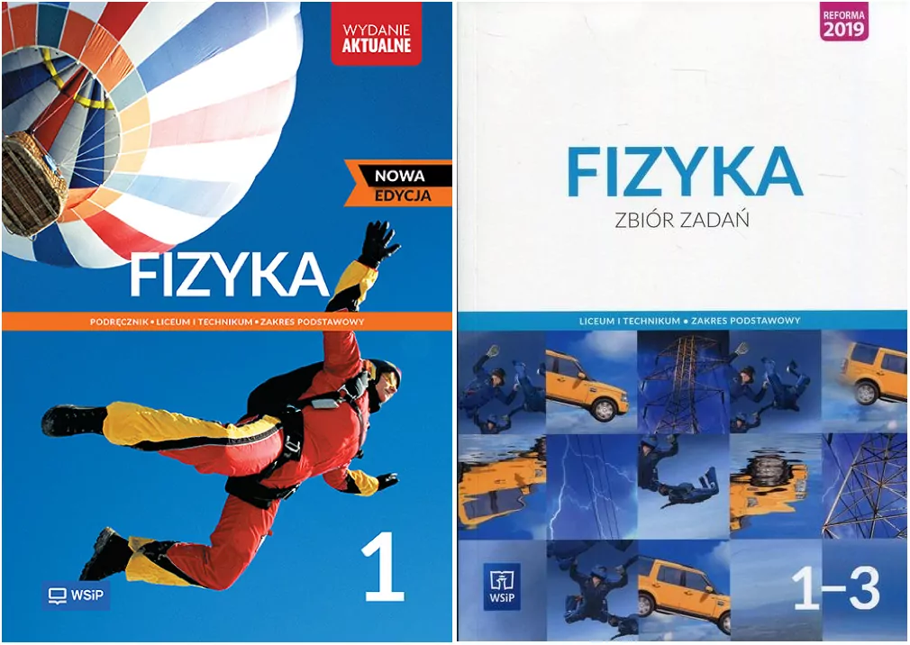Pakiet: Fizyka 1. Podręcznik / Zbiór zadań. Zakres podstawowy do liceum i technikum - tantis.pl