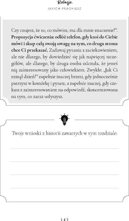 Relacje, jakich pragniesz. 7 umiejętności wzmacniających więzi. Bliżej siebie - tantis.pl